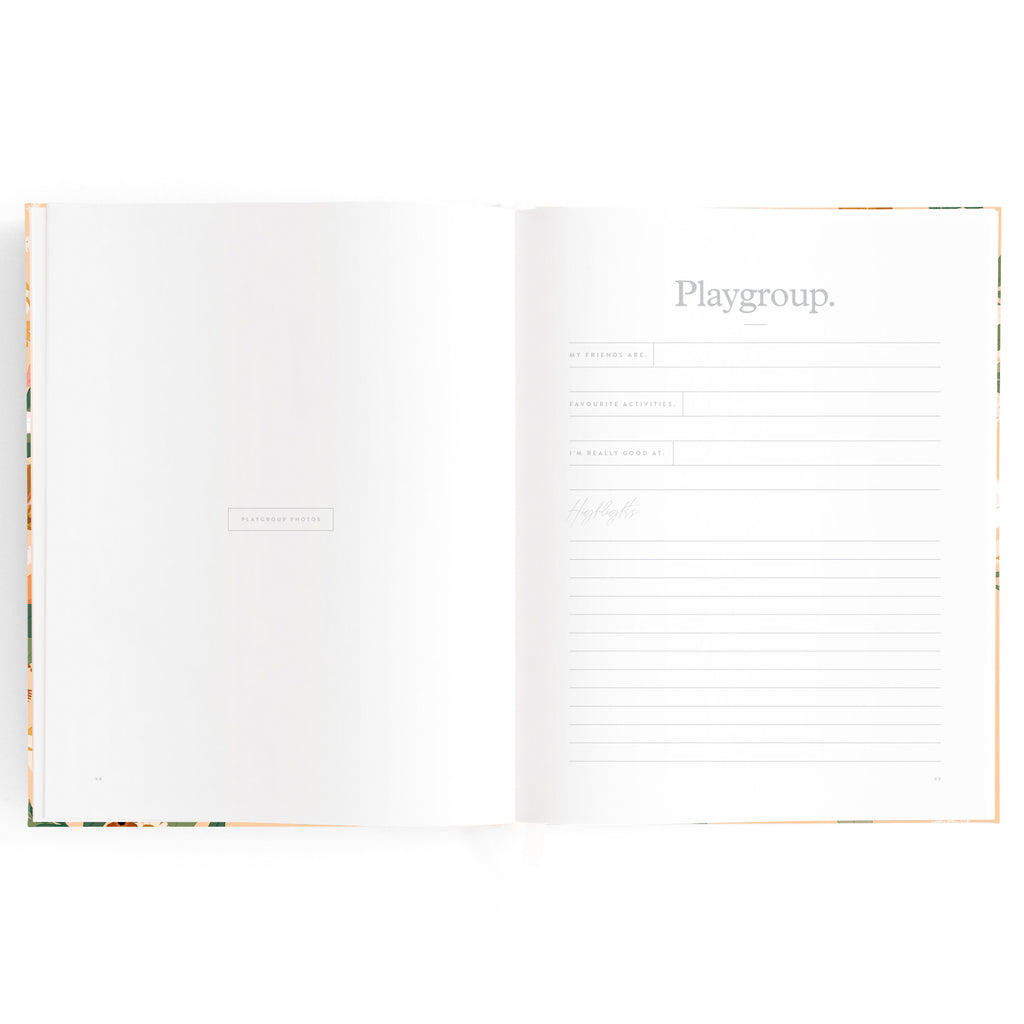 Fox & Fallow Baby Book - Floral