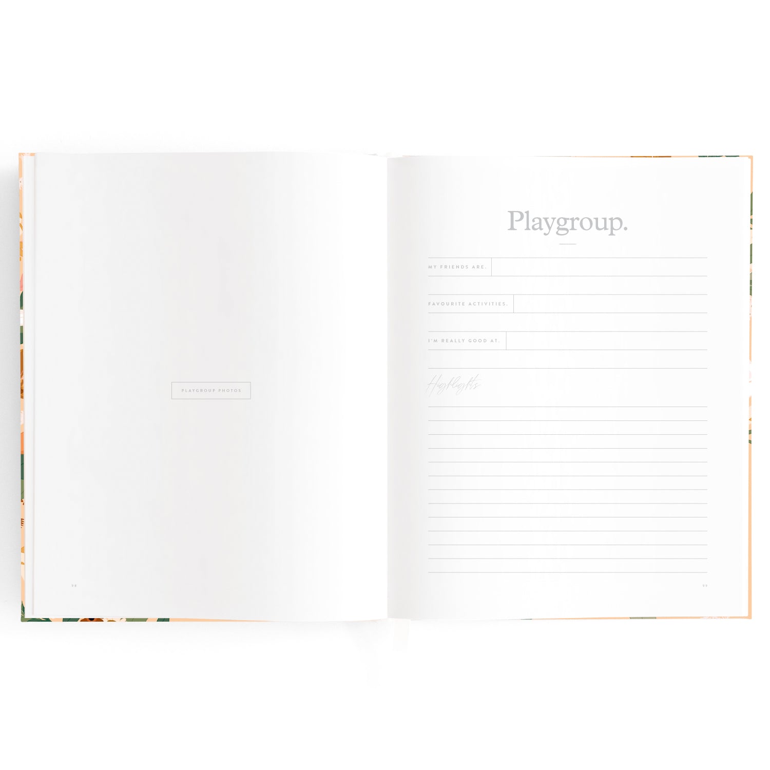 Fox & Fallow Baby Book - Floral