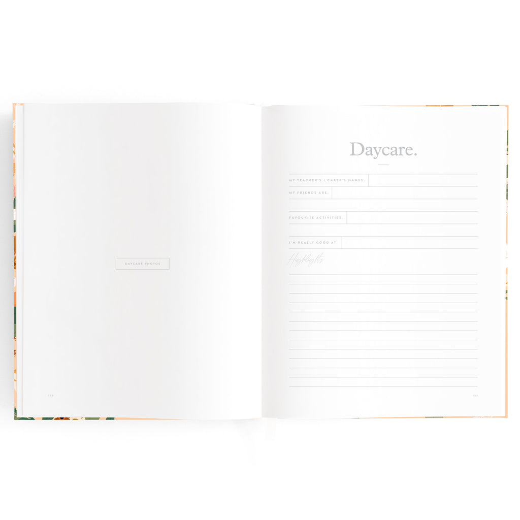 Fox & Fallow Baby Book - Floral