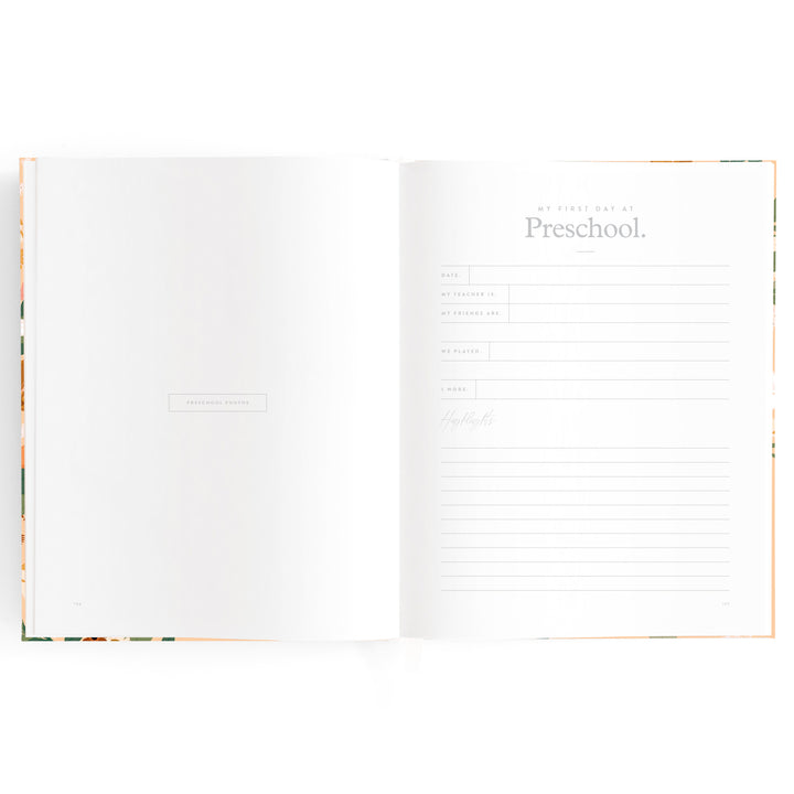 Fox & Fallow Baby Book - Floral