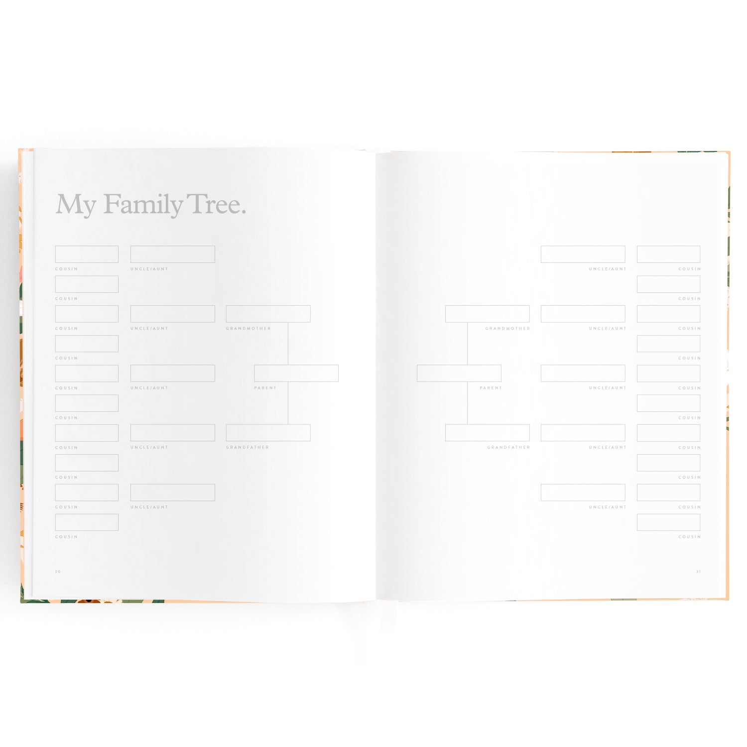 Fox & Fallow Baby Book - Floral