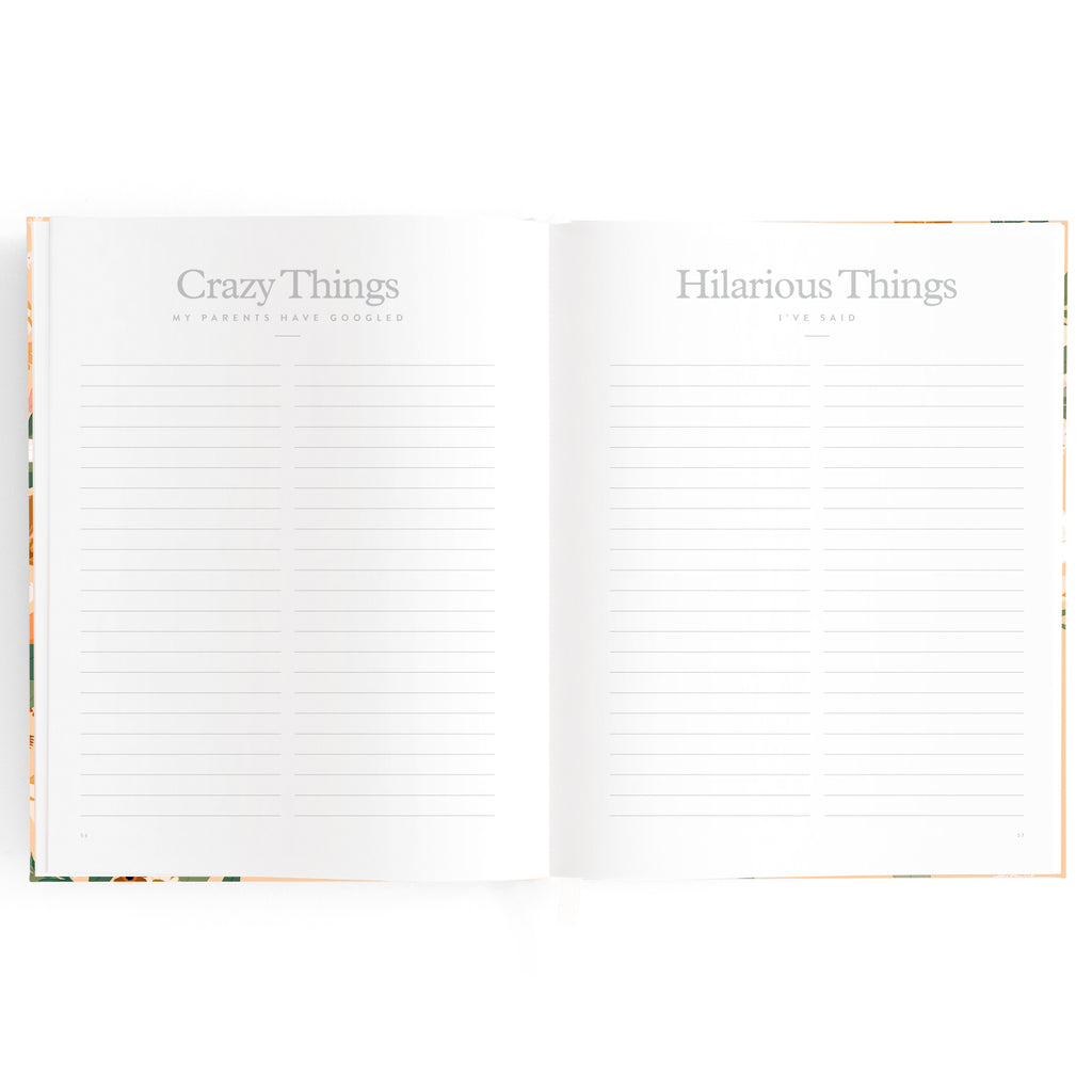 Fox & Fallow Baby Book - Floral