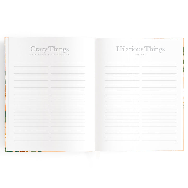 Fox & Fallow Baby Book - Floral