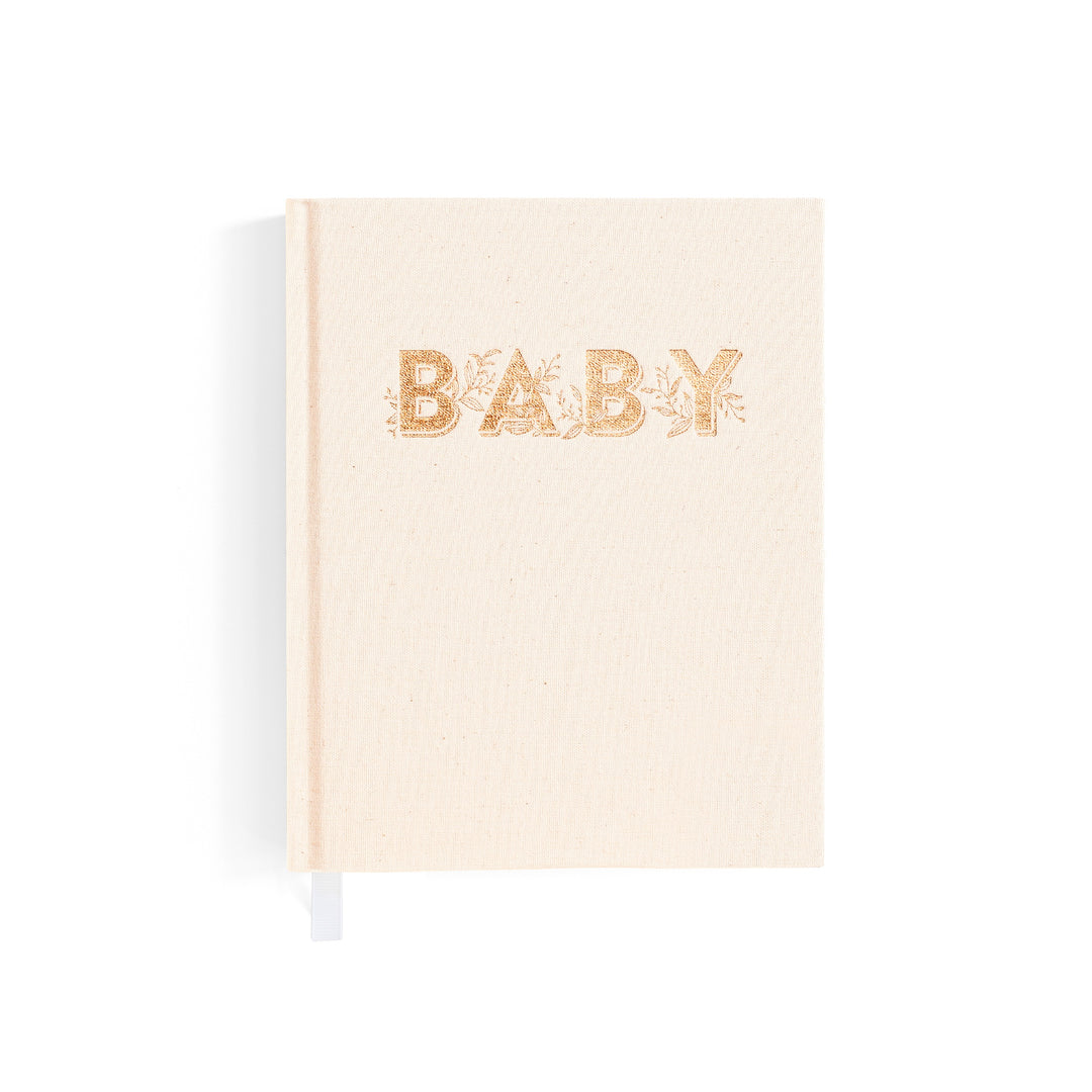 Fox & Fallow Mini Baby Book - Oatmeal