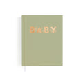 Mini Baby Book - Sage