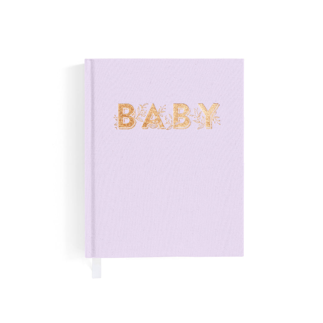 Fox & Fallow Mini Baby Book - Lilac