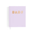 Mini Baby Book - Lilac