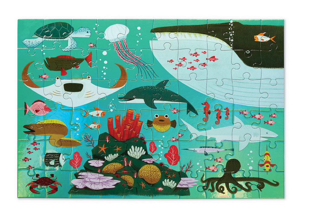 Foil Puzzle 60 Piece - Shimmering Sea