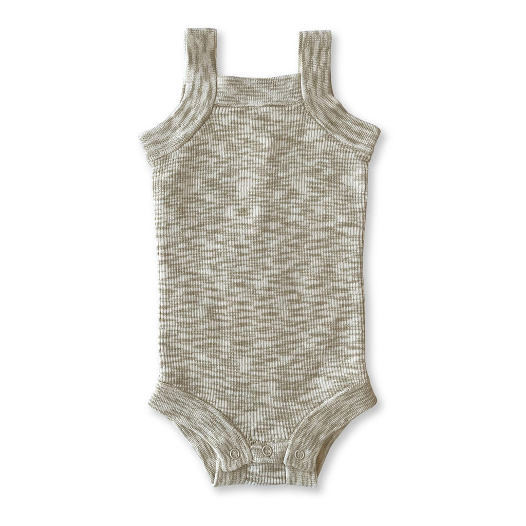 Grown Knitted Singletsuit - Latte