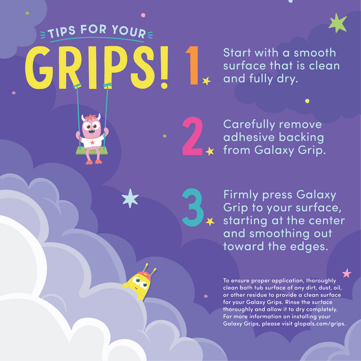 Glo Pals - Galaxy Grips