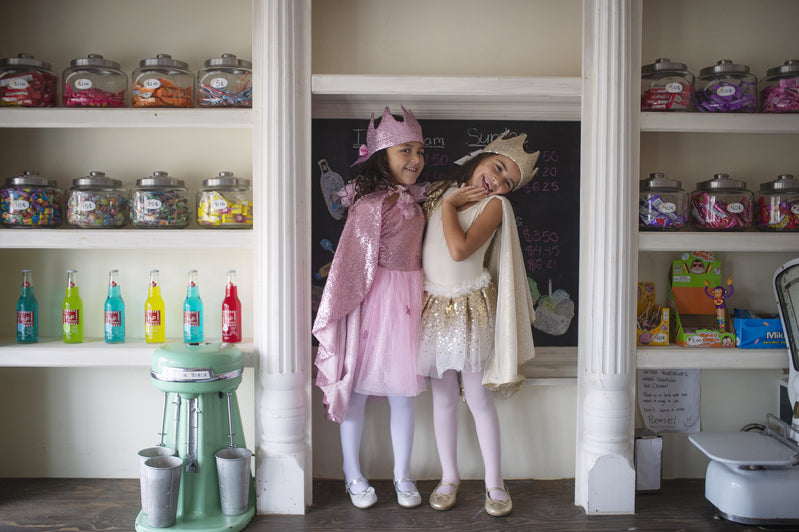 Pink Sequins Butterfly Dress & Wings - Size 5-7