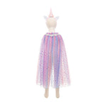 Rainbow Unicorn Cape & Headband - Size 4-6