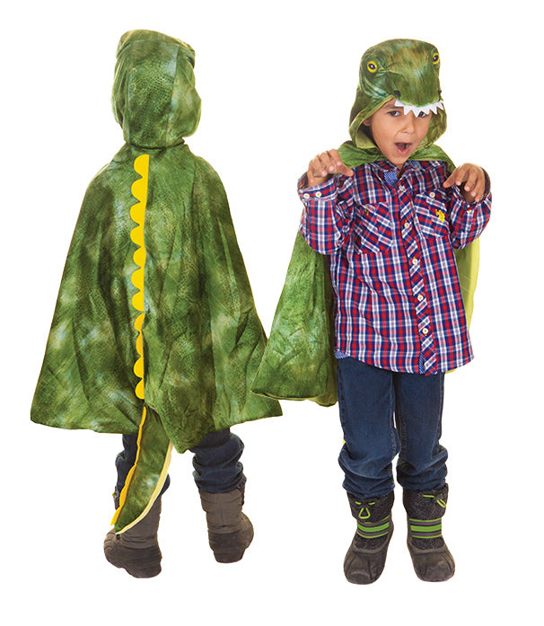 T-Rex Hooded Cape - Size 4-5