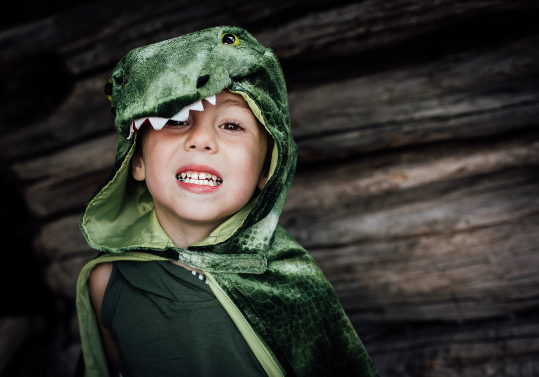 T-Rex Hooded Cape - Size 4-5