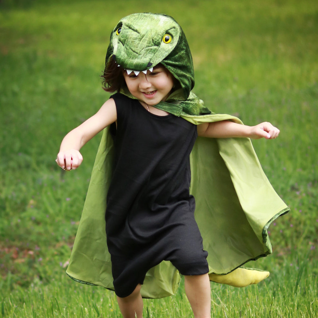 T-Rex Hooded Cape - Size 4-5