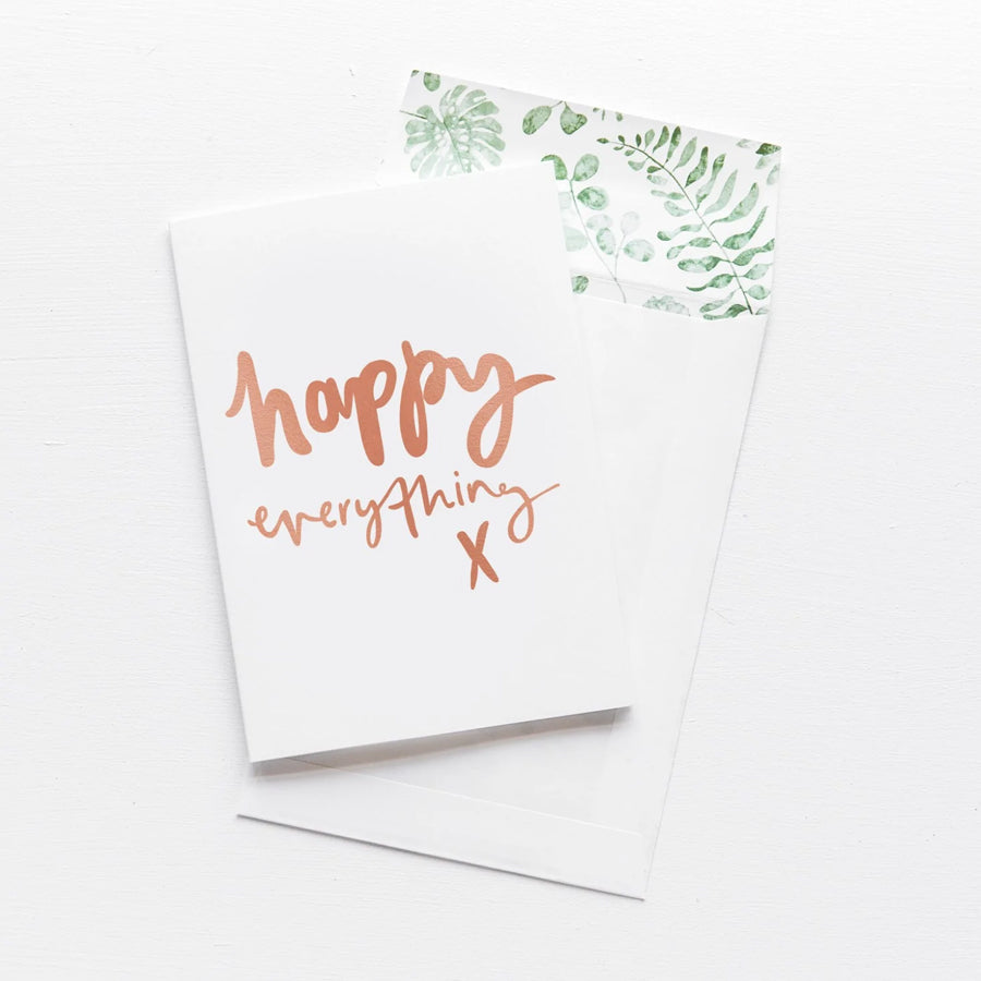 Greeting Card - Happy Everything