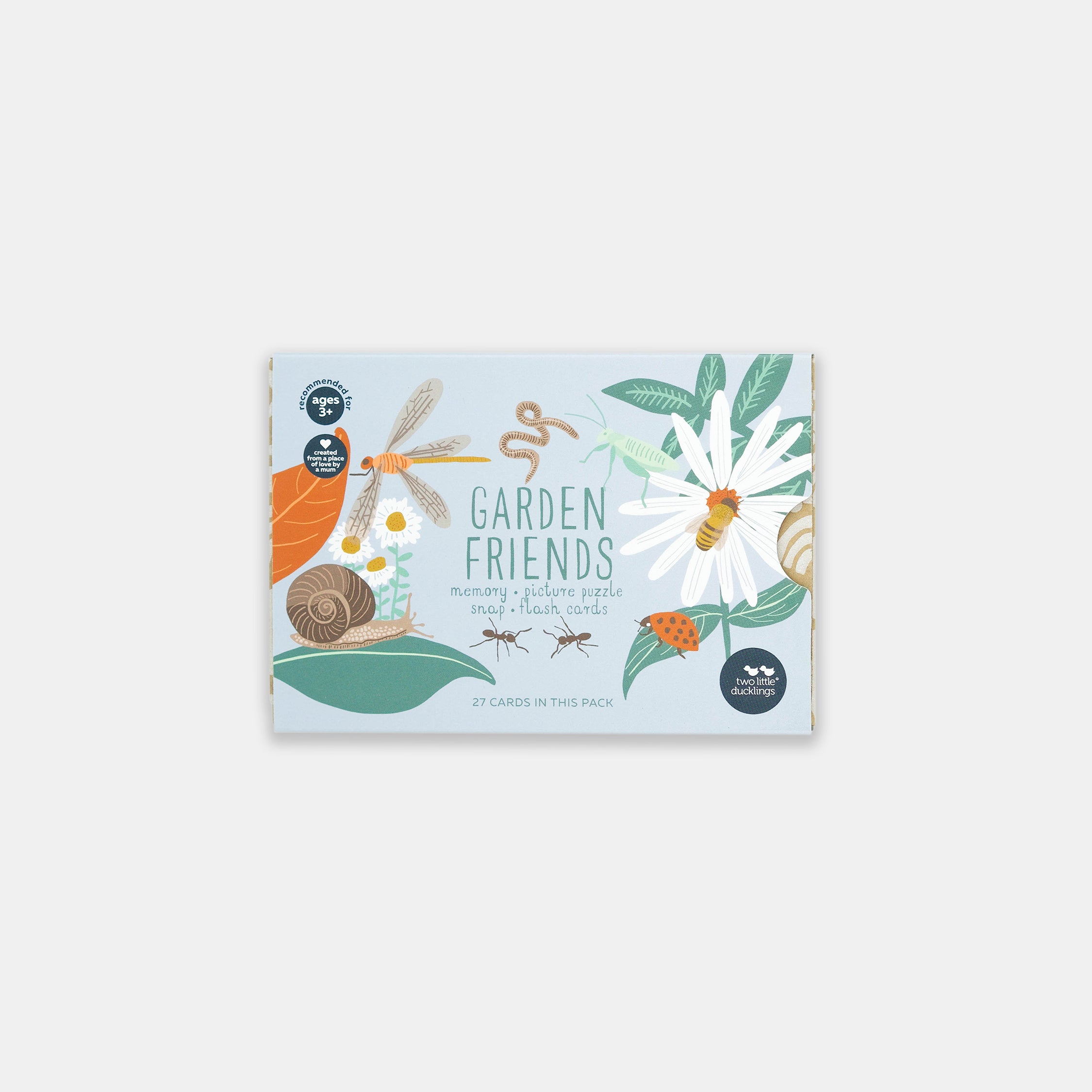 Snap and Memory Game - Garden Friends