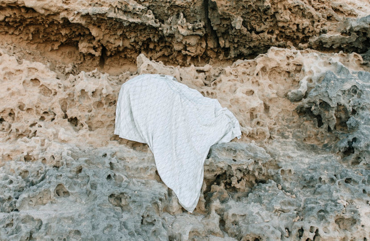 Grown Knitted Swaddle - Latte