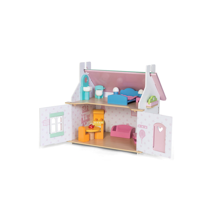 Daisylane Lily's Cottage Doll House - Comes furnished
