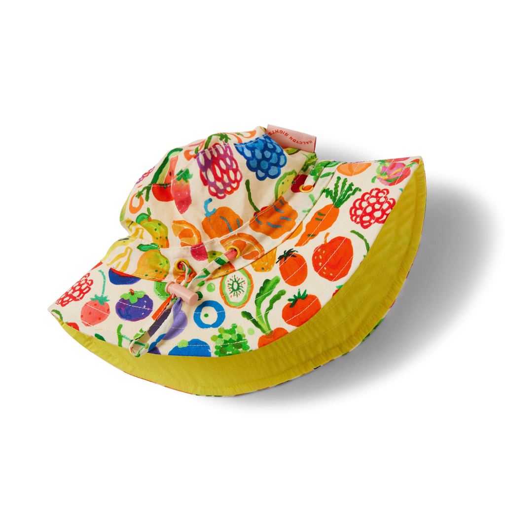 Halcyon Nights Eat The Rainbow Kids Sun Hat