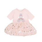 Fairy Bunny Ballet Onesie - Pink Pearl