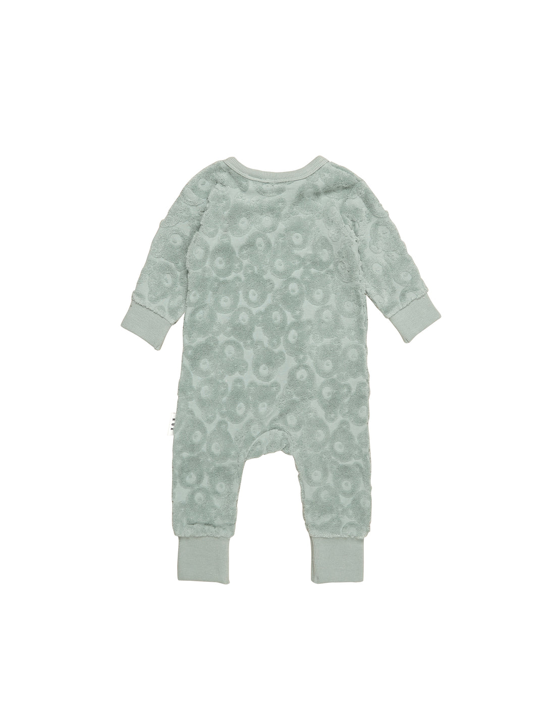 Huxbaby Huxbear Terry Zip Romper - Surf