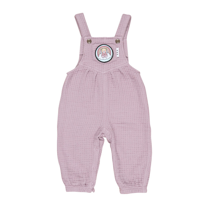 Huxbaby Waffle Overalls