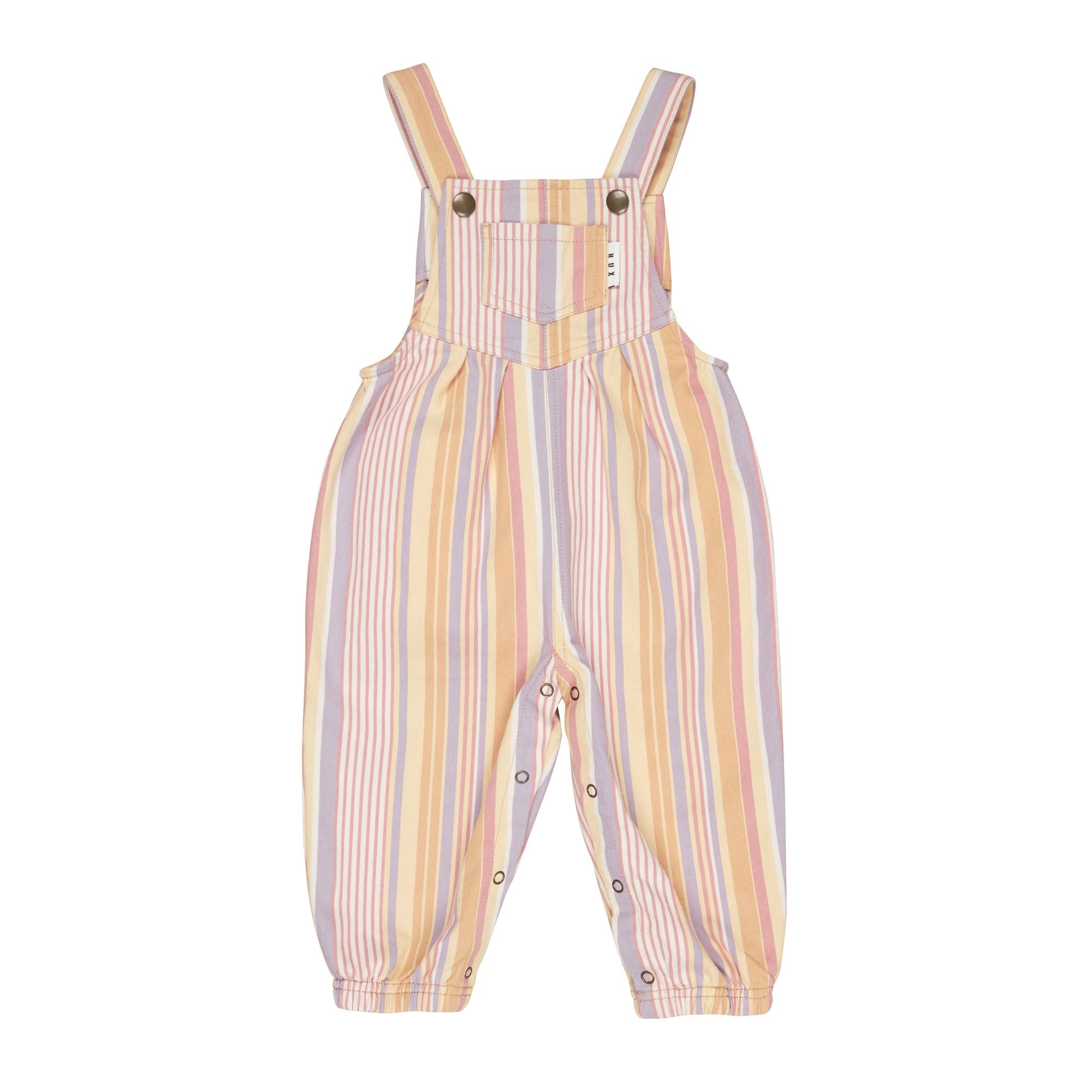 Huxbaby Overalls - Vintage Stripe