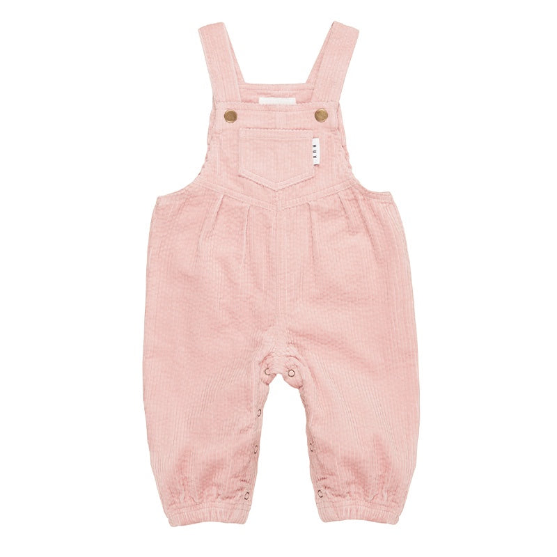 Huxbaby Cord Overalls - Rosebud