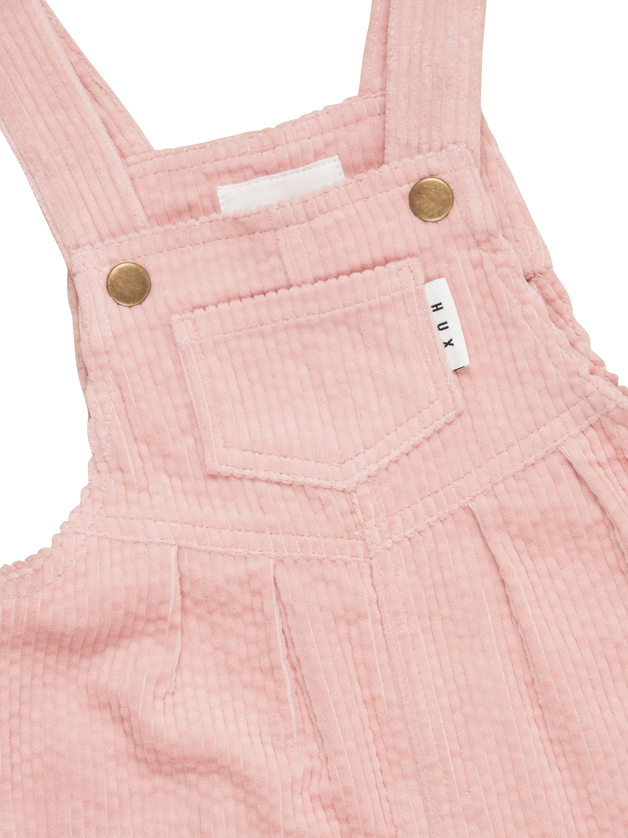 Huxbaby Cord Overalls - Rosebud