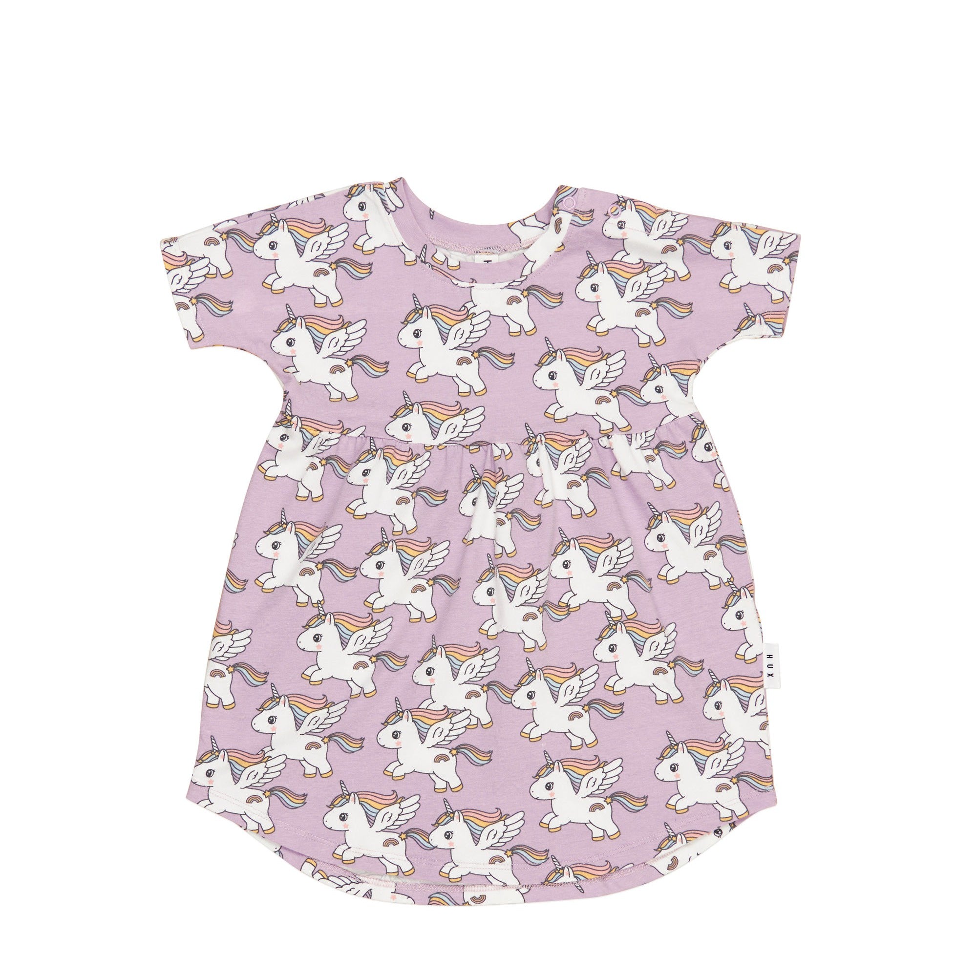 Magical Unicorn Swirl Dress - Orchid