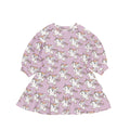Magical Unicorn Drop Shoulder Dress - Orchid