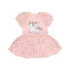 Glitter Unicorn Ballet Dress - Rosebud