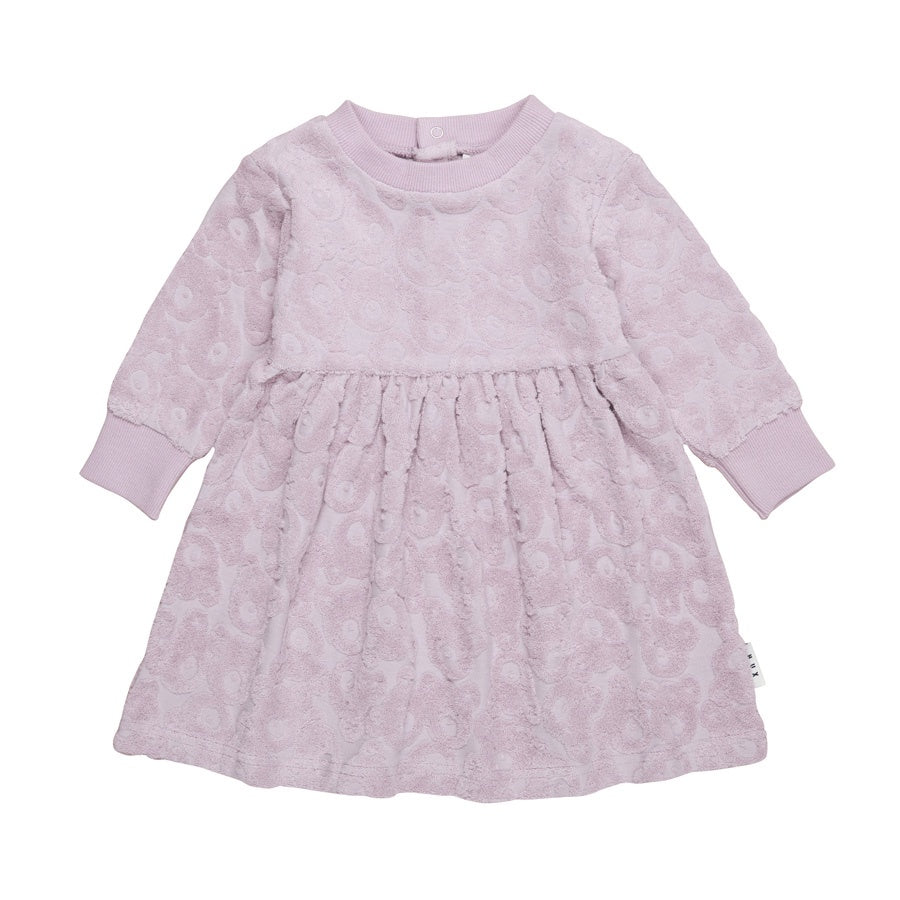 Huxbaby Huxbear Terry Dress - Lavender