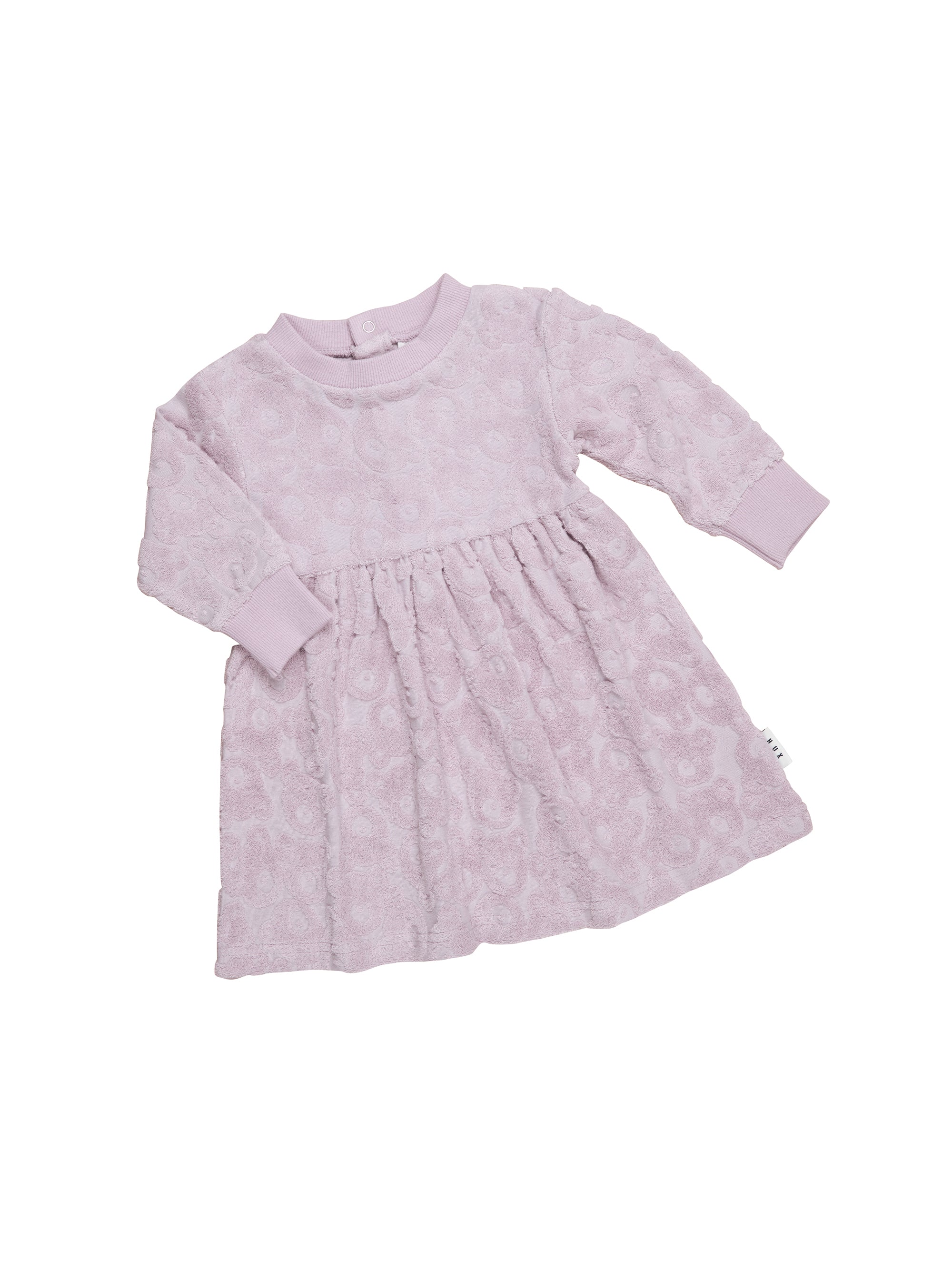 Huxbaby Huxbear Terry Dress - Lavender