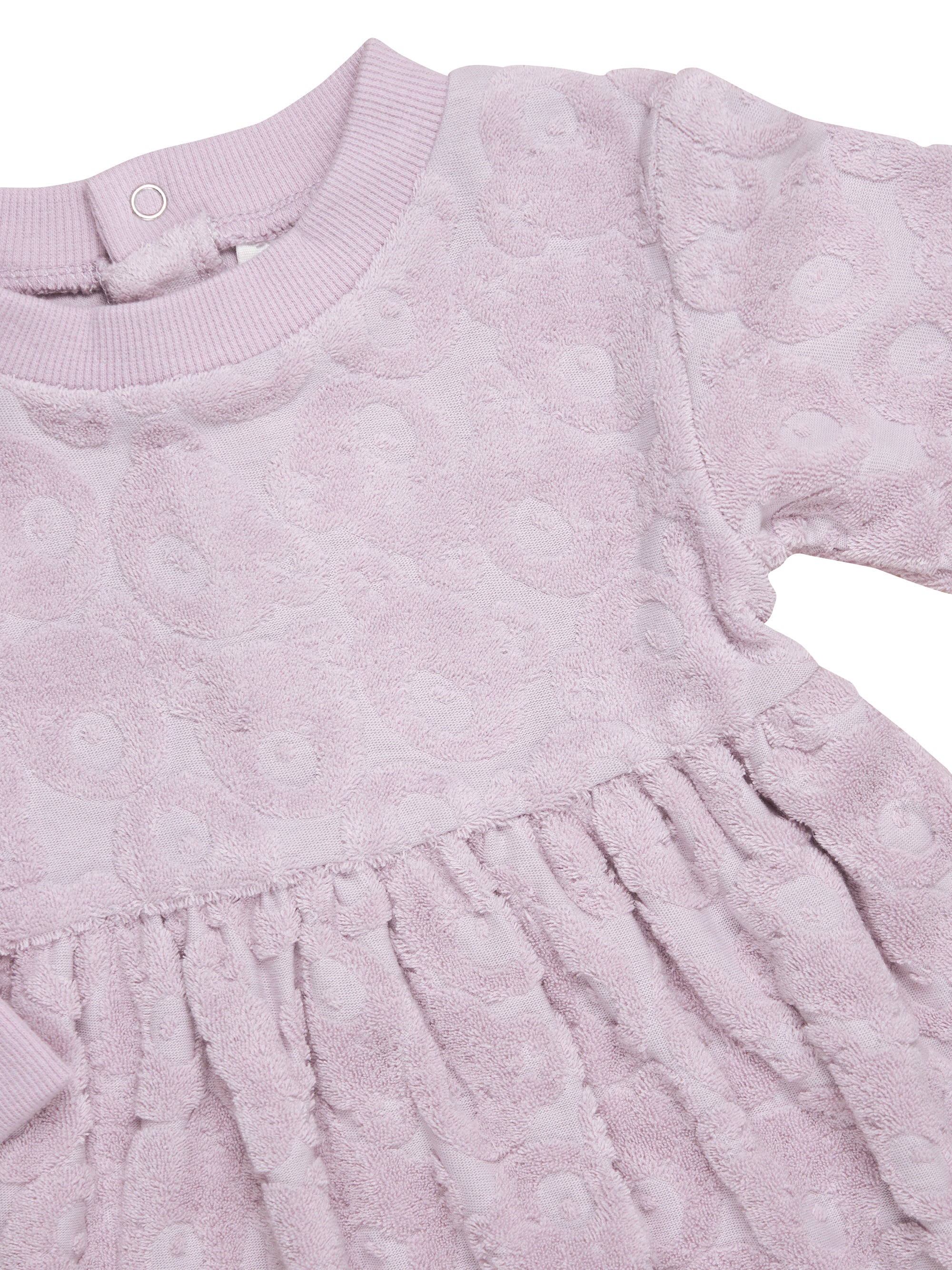 Huxbaby Huxbear Terry Dress - Lavender