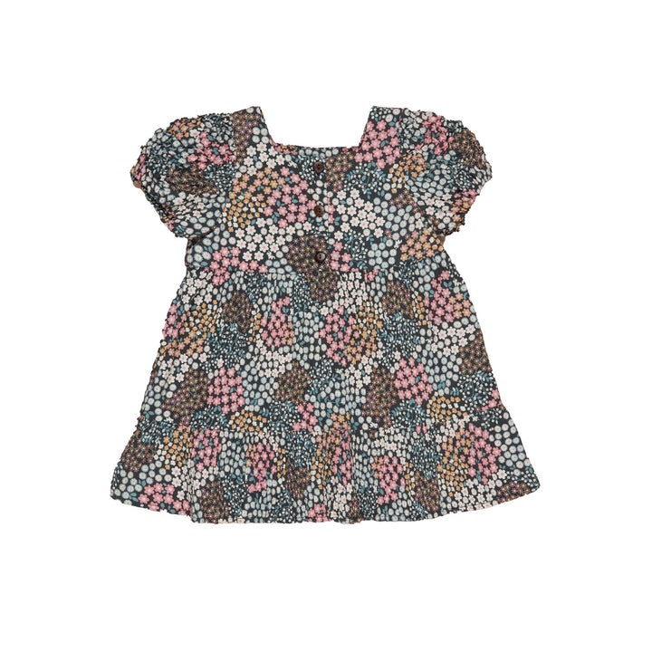 Huxbaby Garden Floral Puff Sleeve Dress