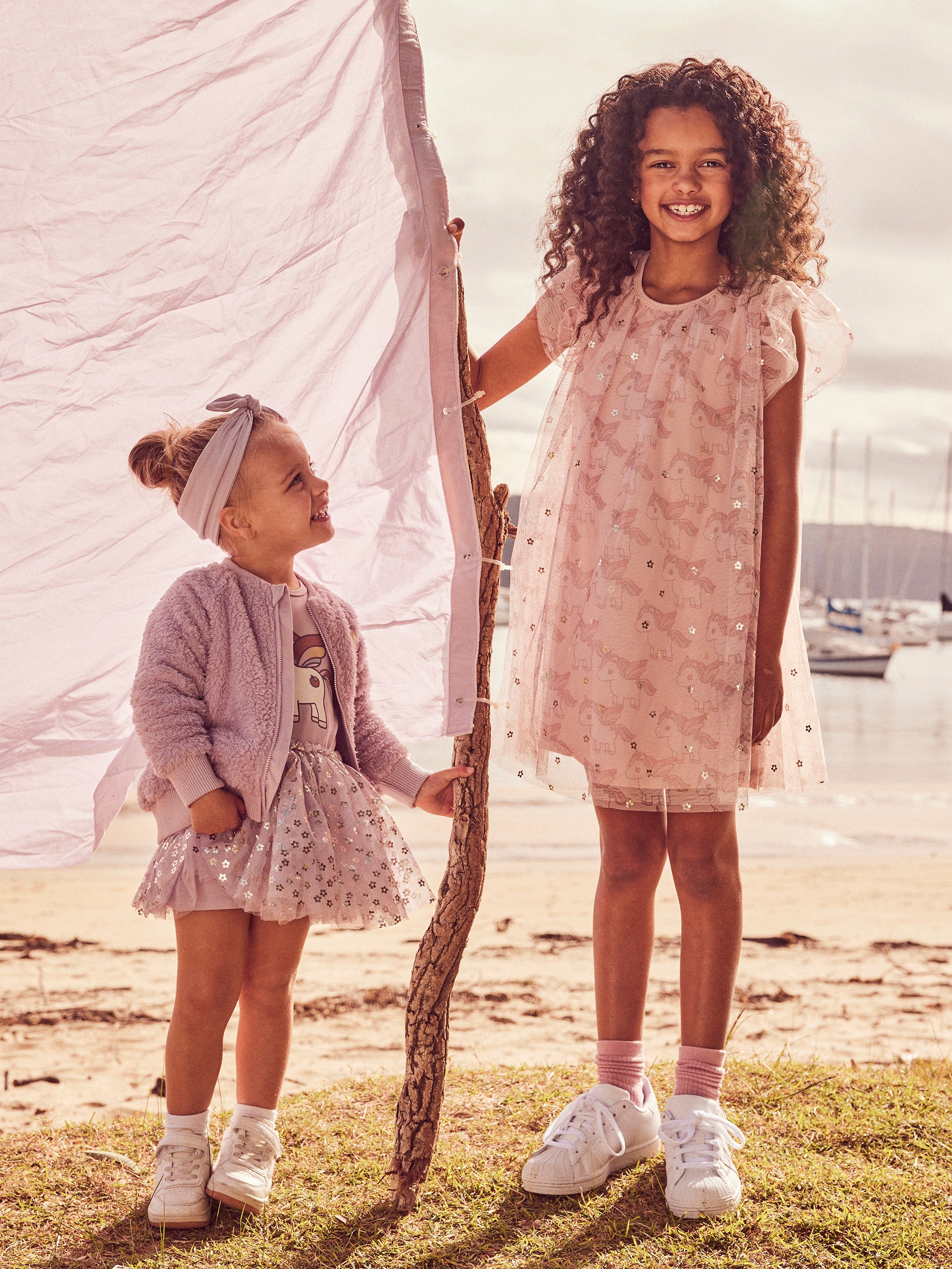 Huxbaby Unicorn Ballet Dress - Lavender