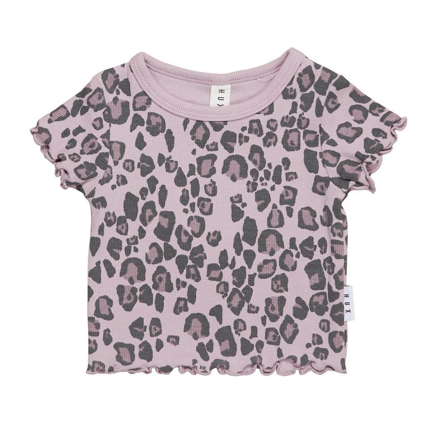 Huxbaby Jaguar Rib Tee - Lilac