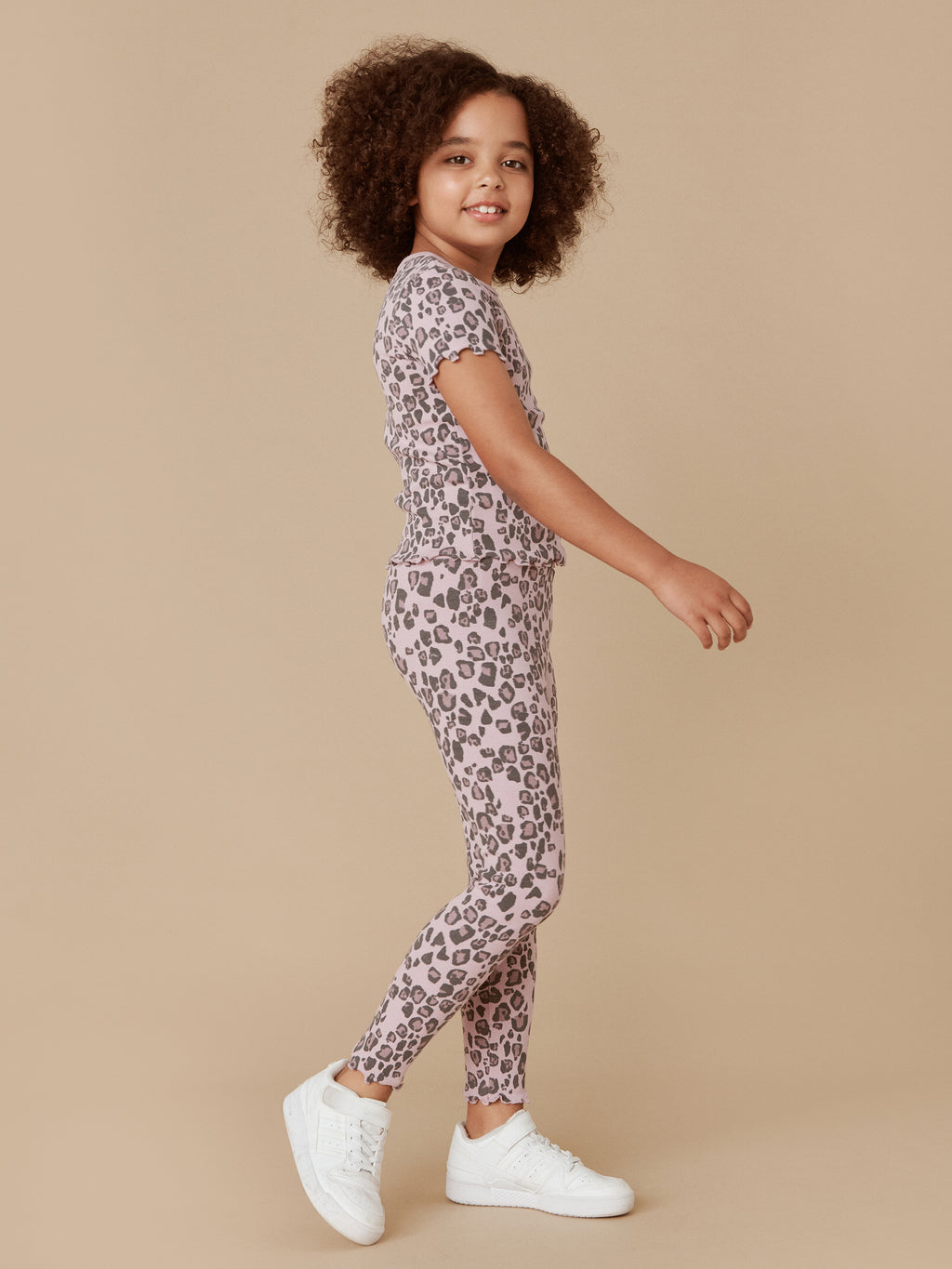 Huxbaby Jaguar Rib Tee - Lilac