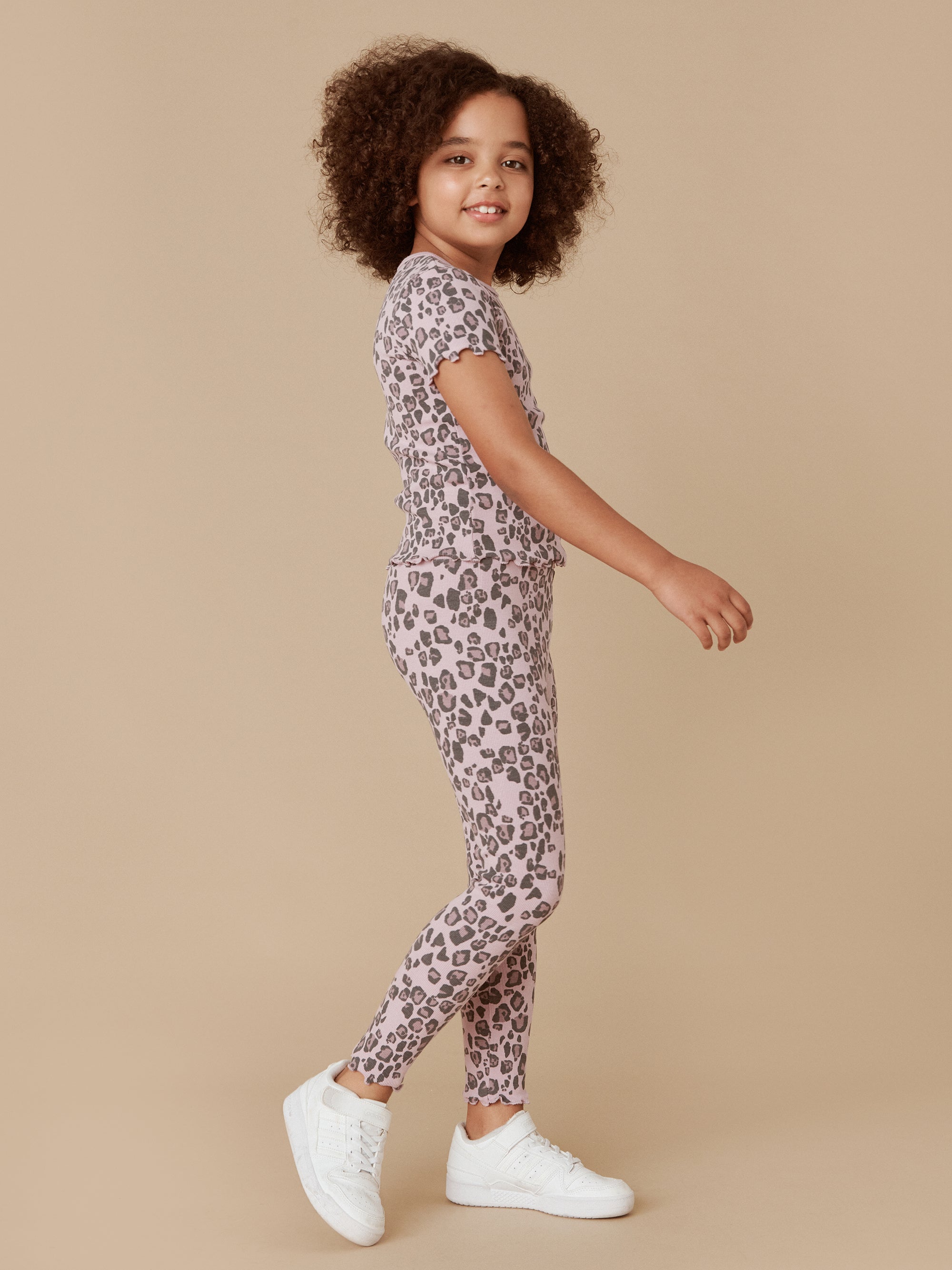 Huxbaby Jaguar Rib Tee - Lilac