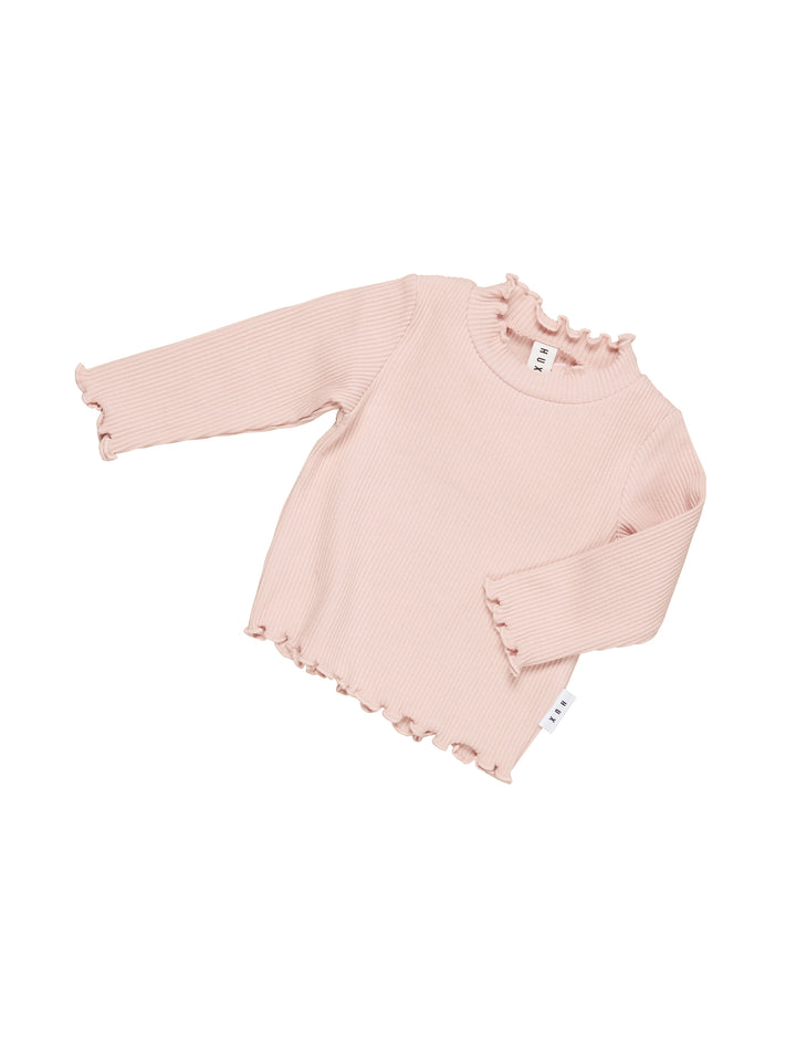 Huxbaby Rib Skivvy - Rose