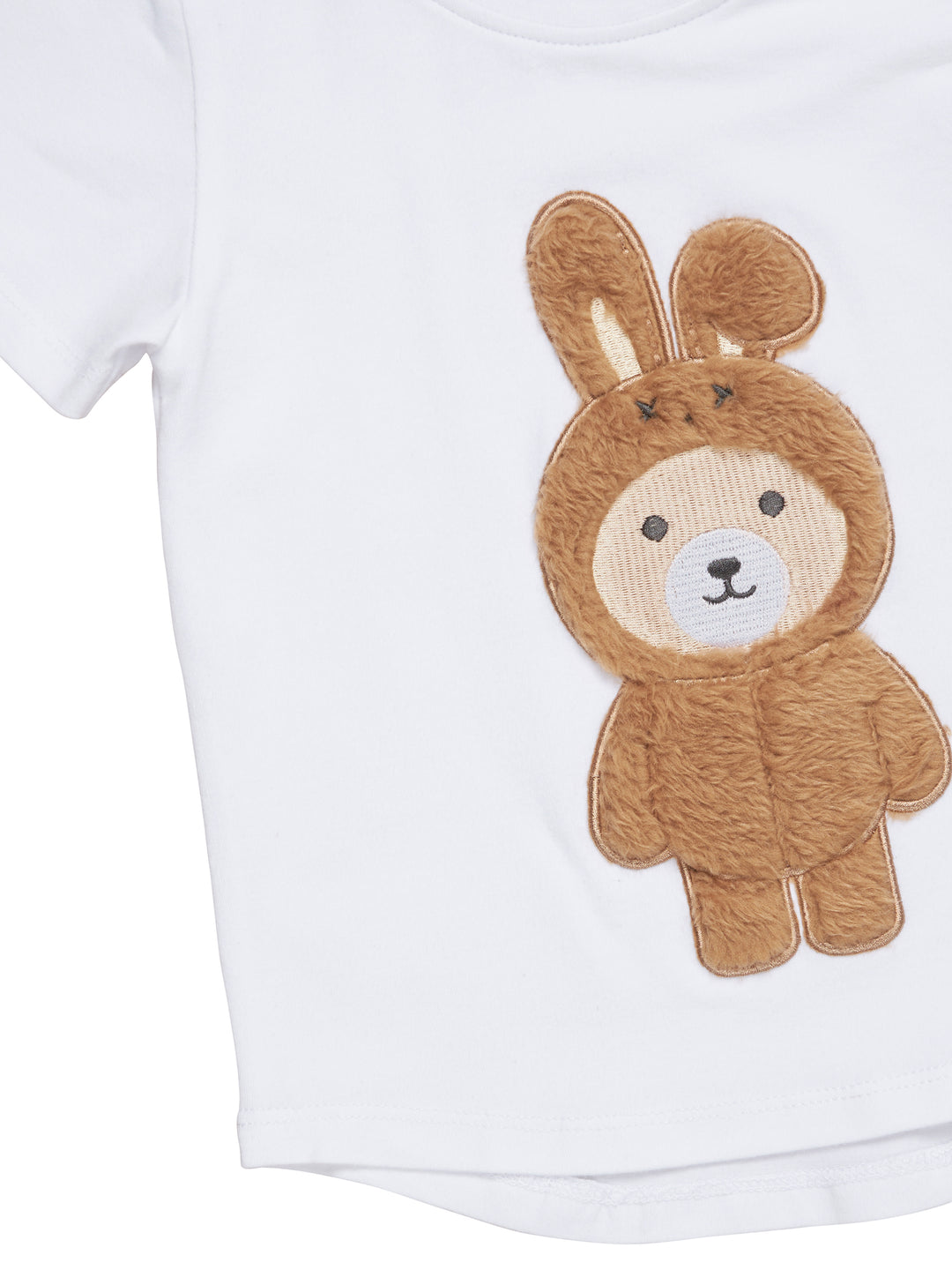 Huxbaby Bunny Bear T-Shirt - White