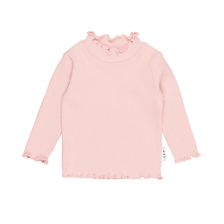 Huxbaby Rib Skivvy - Rosebud