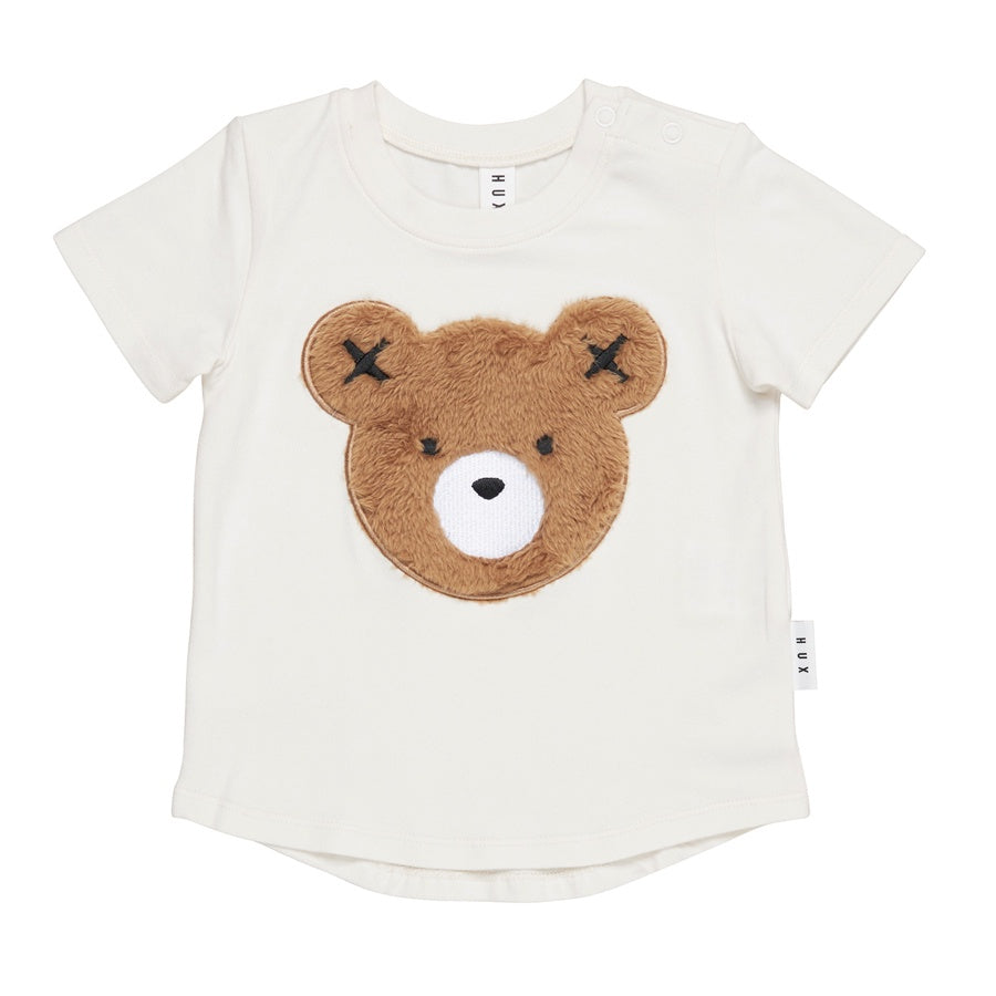 Huxbaby Furry Huxbear T-Shirt Almond Milk