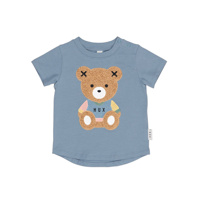 Huxbaby Teddy Hux T-Shirt - Dino Blue