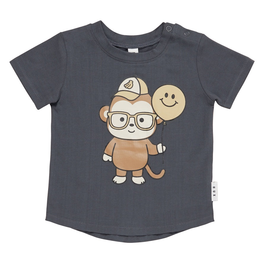 Huxbaby Monkey T-Shirt Ink