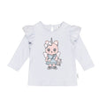 Glitter Caticorn Frill Top - Frozen