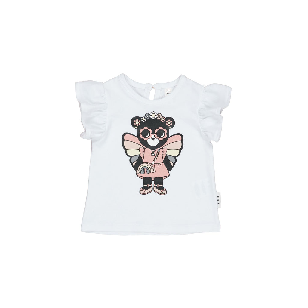 Huxbaby Fairy Bear Frill T-Shirt