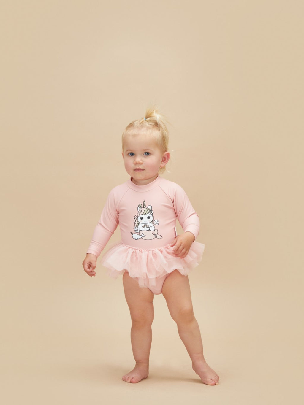 Huxbaby Mermaid Unicorn Ballet Swimsuit